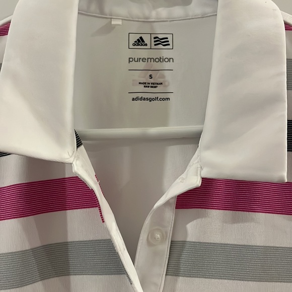 Adidas Puremotion Golf Shirt - Picture 2 of 4